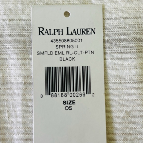 Ralph Lauren collection black patent leather small purse with silver chain - Picture 16 of 16